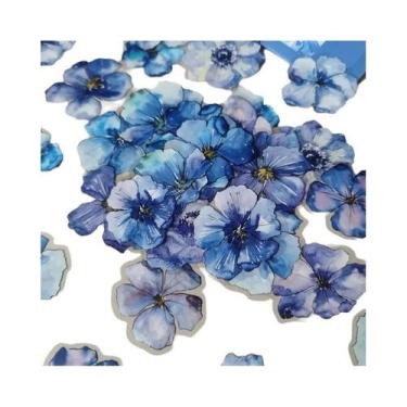 Imagem de Adesivos De Plantas E Flores Kawaii, 50 Peças, Etiquetas DIY Para Scra