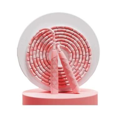 Imagem de Corda De Pular Ajustável De Silicone E Bambu Anti-Emaranhamento Para C