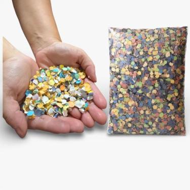 Imagem de Kit 4pct Confete Carnaval Folia Festa - 400g Total Bloquinho - 0000276