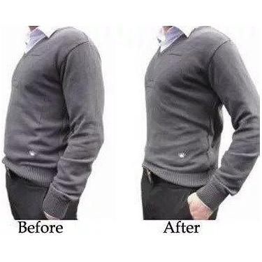 Imagem de Cinta Colete Modeladora Masculina Corretor Postural Slim - oem, Preto,