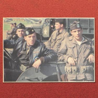 Imagem de Pôster da série de TV Band of Brothers WWII, arte de parede 30x42cm