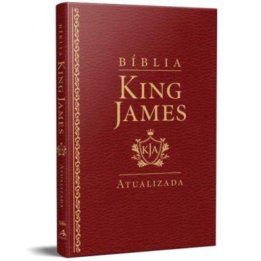 Imagem de Bíblia King James Atualizada Slim | KJA | Vinho -   - ART GOSPEL