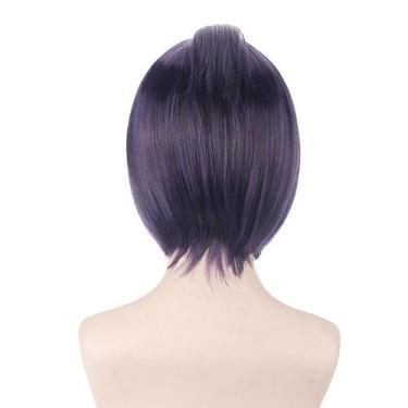Imagem de Peruca de cosplay Hitmans renasce cabelo sintético de Kuromus Dokuro -