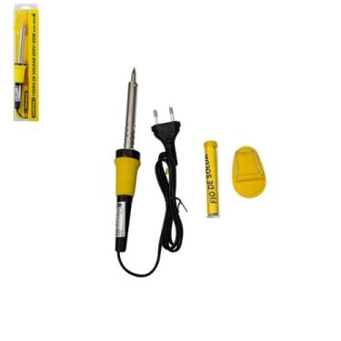 Imagem de Ferro De Solda 60W Com Suporte Profissional Inmetro - BOMVINK, 127V 95