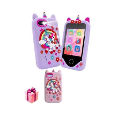 Imagem de Brinquedo Educativo Para Crianças Com Câmera Dupla E Reprodutor De Mús