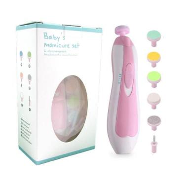 Imagem de Aparador De Unhas Para Bebês Lixa Elétrico Cortador 6 Em 1 - Baby'S Ma