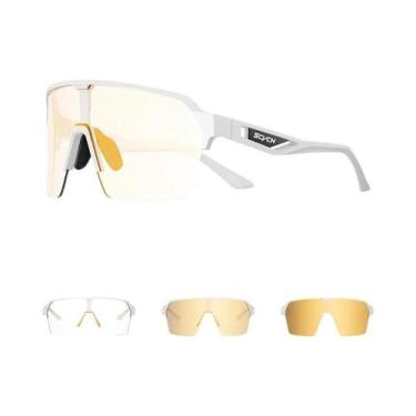 Imagem de Óculos De Ciclismo Unissex UV400 À Prova De Vento Antiderrapantes Para