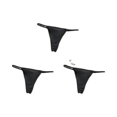 Imagem de Conjunto De Biquíni Sexy De Cintura Baixa Para Mulheres, Calcinhas T-b