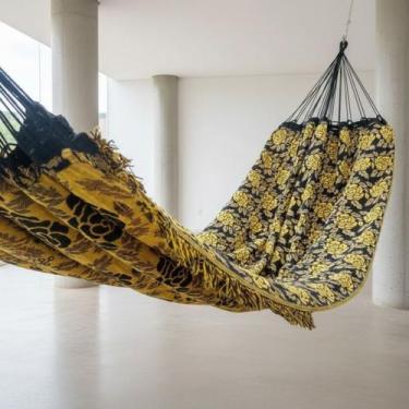 Imagem de Rede de Dormir e Descanso Casal Gigante Reforçada Indiana para Varanda