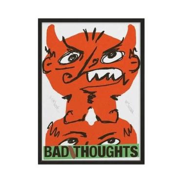 Imagem de Pôster De Impressão Em Tela Abstrata Retrô, Arte Clássica Para Decoraç