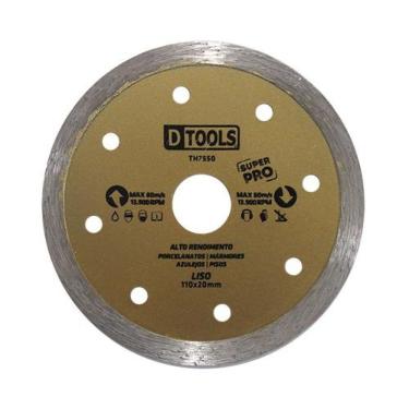 Imagem de Disco Diamantado 4.3-8 Super Pro Para Porcelanato E Mármore - Dtools