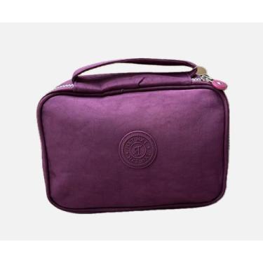 Imagem de Estojo De Alça Nylon Grande Com 2 Divisórias - HX6453 - HXT, Roxo