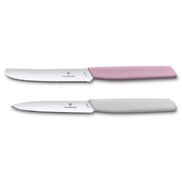 Imagem de Conjunto Facas Victorinox Swiss Modern Edição Limitada - 2 Unidades - Rosa e Cinza - 6....