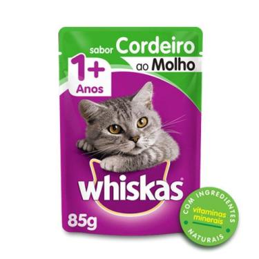 Imagem de Whiskas Sachê Adulto Sabor Cordeiro ao Molho 85g