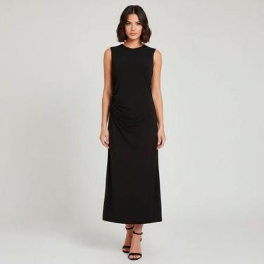 Imagem de Vestido Dudalina Lilian Ou26 Preto Feminino, M