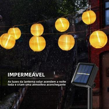 Imagem de Luzes De Cordão Solares LED À Prova d'Água 10-30 Para Decoração De Jar