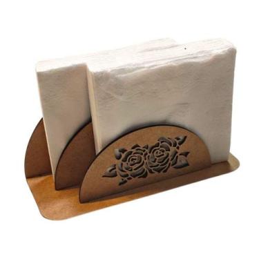 Imagem de Porta Guardanapo E Sachê Em Mdf - Kit 5 Unidades - LENOBRE