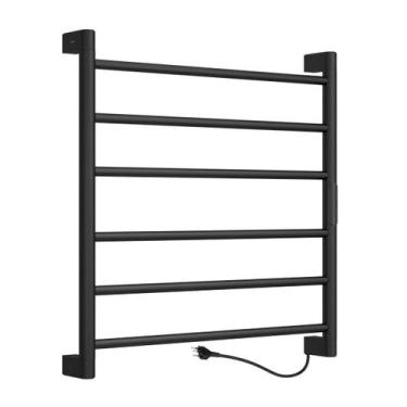 Imagem de Toalheiro Térmico de Parede 220V Black Matte Deca You - DECA METAIS