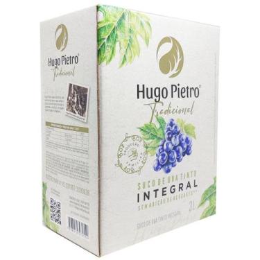 Imagem de Suco de Uva Hugo Pietro Integral Tradicional Bag 3 Litros