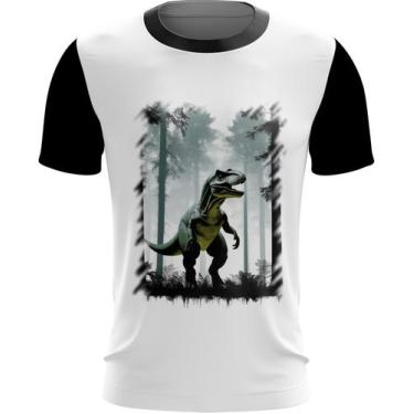 Imagem de Camiseta Dryfit T-Rex Tiranossauro Dinossauro Jurássico 3 - Kasubeck S