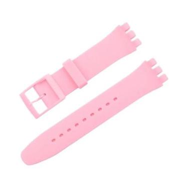 Imagem de Pulseira De Silicone Colorida 16mm-20mm, Strap De Borracha À Prova d'Á