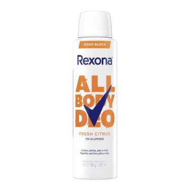 Imagem de Desodorante Corporal Aerossol Rexona All Body Deo Fresh Citrus 150ml