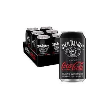 Imagem de whisky jack deniels e coca cola ml com 6 unidades - Jack Daniels