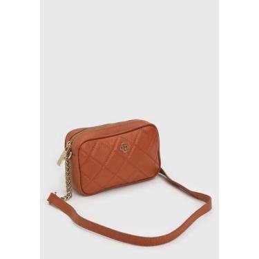 Imagem de Bolsa Capodarte Transversal Matelassê , U, Marrom
