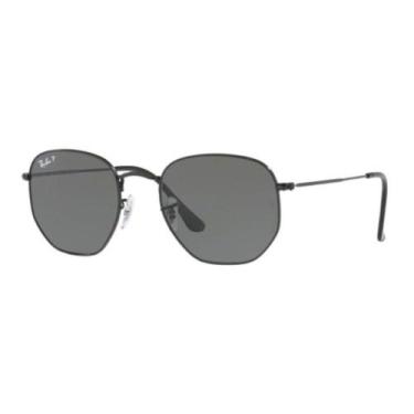 Imagem de Óculos De Sol Ray Ban Rb3548-n 002/58 54 Preto Polarizado Hexagonal, P