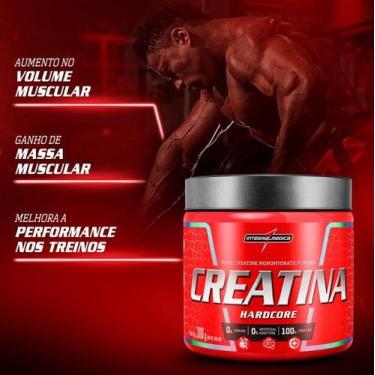 Imagem de Integralmedica Creatina Hardcore 300g - 100% Pura e Sem Aditivos
