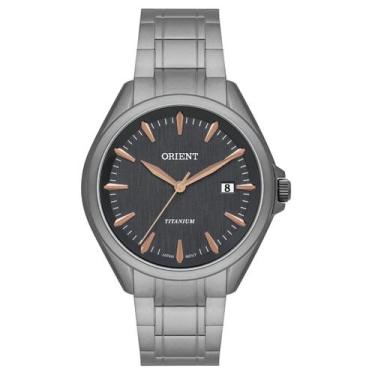 Imagem de Relógio Orient Eternal Masculino - MBTT1002 G1GX Titânio, CINZA