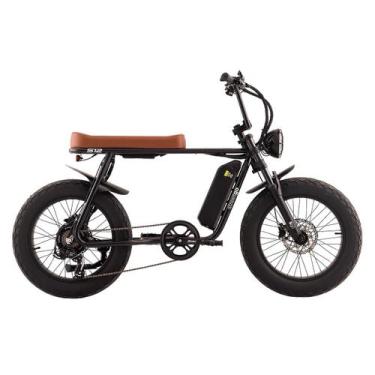 Imagem de Bicicleta Elétrica Street Go S12 Aro 20 Preto Oggi, Único
