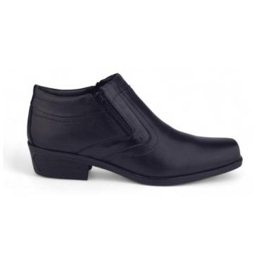 Imagem de Sapato Masculino Manutt Country 6048 Casual, 41, Preto