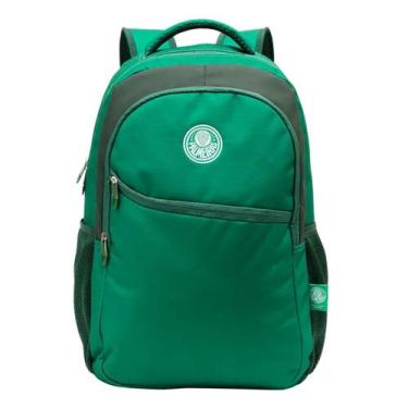 Imagem de Mochila esportiva escolar masculina bolsa oficial palmeiras, Verde