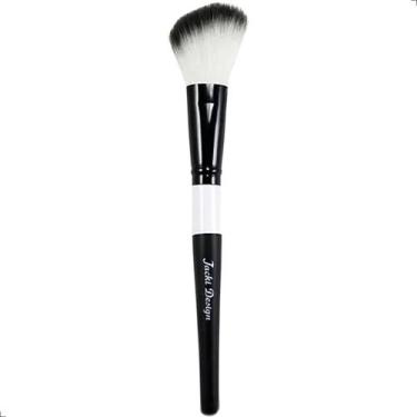 Imagem de Pincel de Maquiagem Feminina Chanfrado Blush Jacki Design
