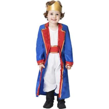 Imagem de Fantasia Infantil Para Meninos Príncipe Encantado Luxo - festa luxo, A