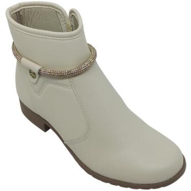 Imagem de Bota Dakota Feminina com Tira em Cristais Cor:TuleTamanho:38, Tule, 38