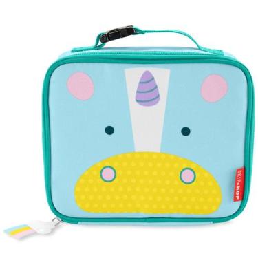 Imagem de Lancheira Térmica Infantil Skip Hop Escolar Lanche Premium, Zoo unicór