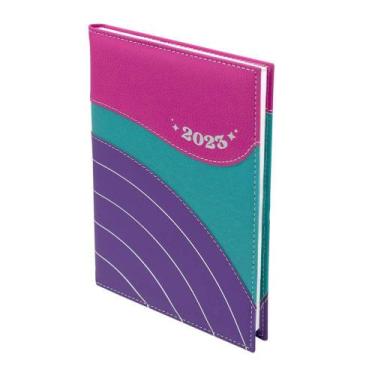 Imagem de Agenda Executiva Feminina 2023 Caderno Anotações Estudo Dac