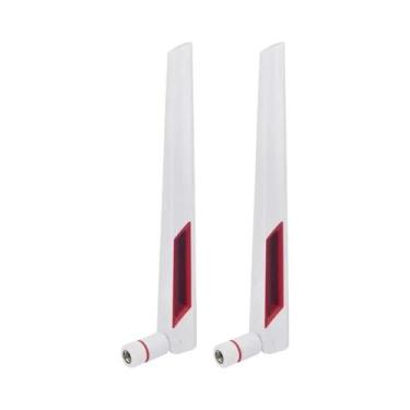 Imagem de Antena WiFi De Banda Dupla 8dBi De Alto Ganho 2.4GHz 5.8GHz Conectores