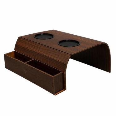 Imagem de Porta Copos e Controle Para Sofá Organizador Prático - Sofa Mix