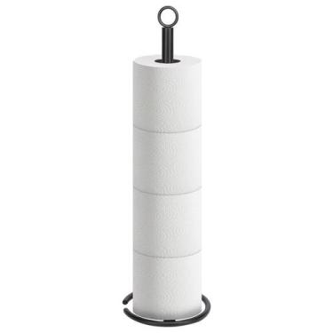 Imagem de Suporte de papel higiênico NearMoon de piso para 4 rolos, acabamento f
