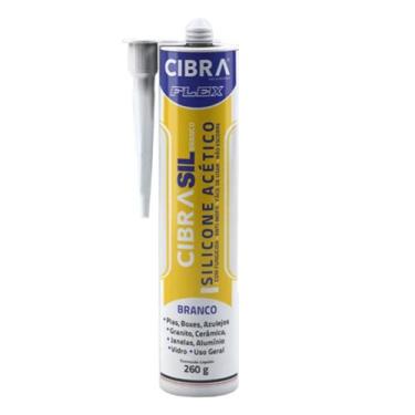 Imagem de Silicone Acético Branco 260g Cibra 9633