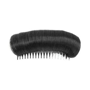 Imagem de Almofada De Cabelo Feminina Para Volume, Com Fibra Invisível E Efeito 