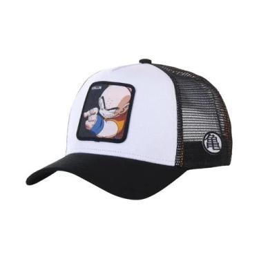 Imagem de Boné De Malha Hip-Hop Ajustável Com Bordado Do Dragon Ball Son Goku Pa