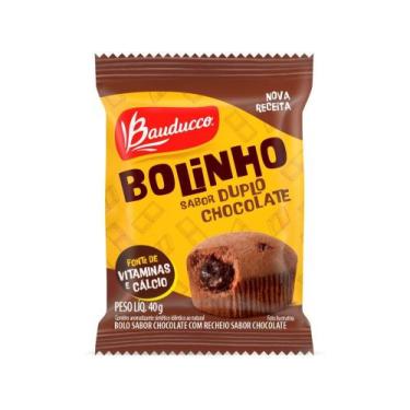 Imagem de Bolinho Recheado Chocolate Bauducco Duplo - 40g