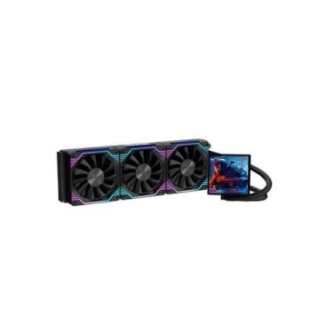 Imagem de Water Cooler Gamer Round5 Zephyro 360 ARGB Com Display Preto - OEM