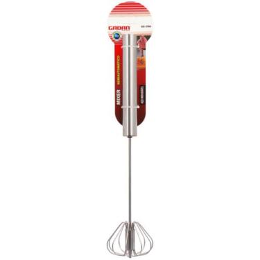 Imagem de Batedor Misturador De Ovos Mixer Aço Inox Semiautomático - Gadan
