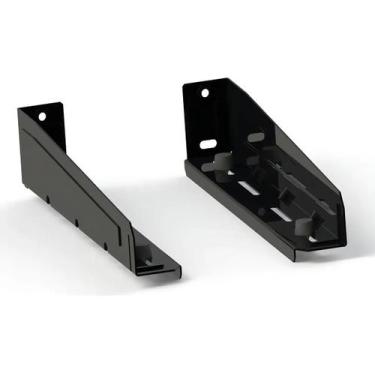 Imagem de Suporte Microondas Brasforma Preto Parede Aço Carbono