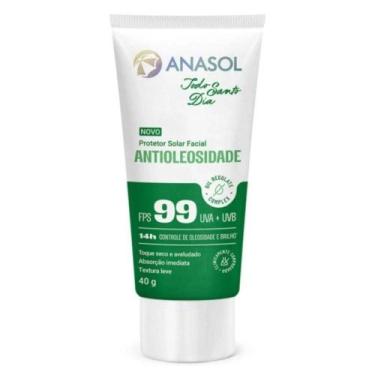 Imagem de Anasol Todo Santo Dia Protetor Solar Facial Antioleosidade FPS 99 - Lo